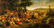 Peter Paul Rubens The Village Wedding Sweden oil painting reproduction